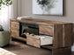Zadilyn 72" TV Stand with Electric Fireplace