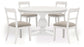 Greddinton Dining Table and 4 Chairs