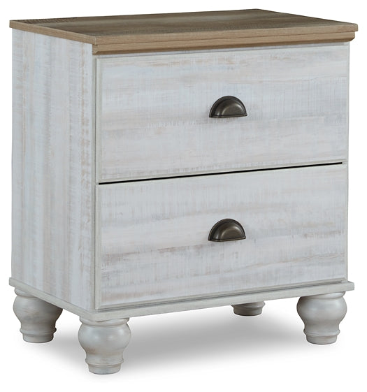 Haven Bay Two Drawer Night Stand