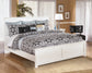 Bostwick Shoals Full Panel Bed with Mirrored Dresser, Chest and 2 Nightstands