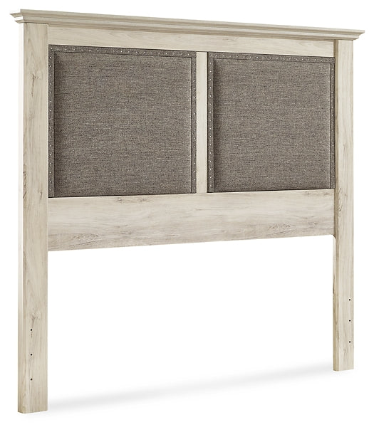 Cambeck Queen Upholstered Panel Headboard with Dresser